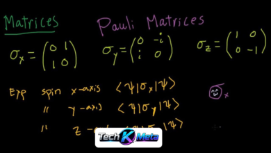 Pauli Spin Matrices